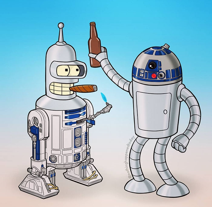 Pop-Culture-Character-Secret-Life-Illustration-Ed-Harrington