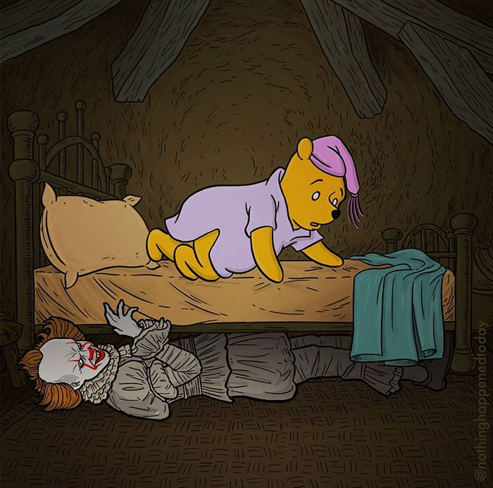 Pop-Culture-Character-Secret-Life-Illustration-Ed-Harrington