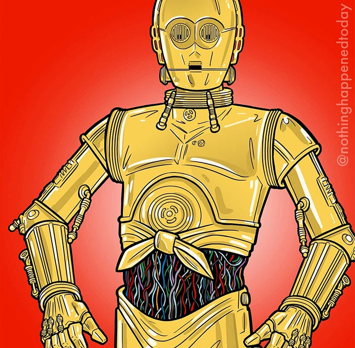 Pop-Culture-Character-Secret-Life-Illustration-Ed-Harrington