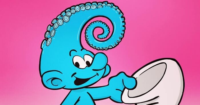 Artist Ed Harrington Is Ruining Our Childhoods By Revealing The Secret Lives Of Our Beloved Characters (35 Pics)