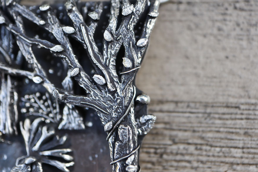 I Hand-Crafted A Princess Mononoke Inspired Pendant I Hand-Crafted A Princess Mononoke Inspired Pendant