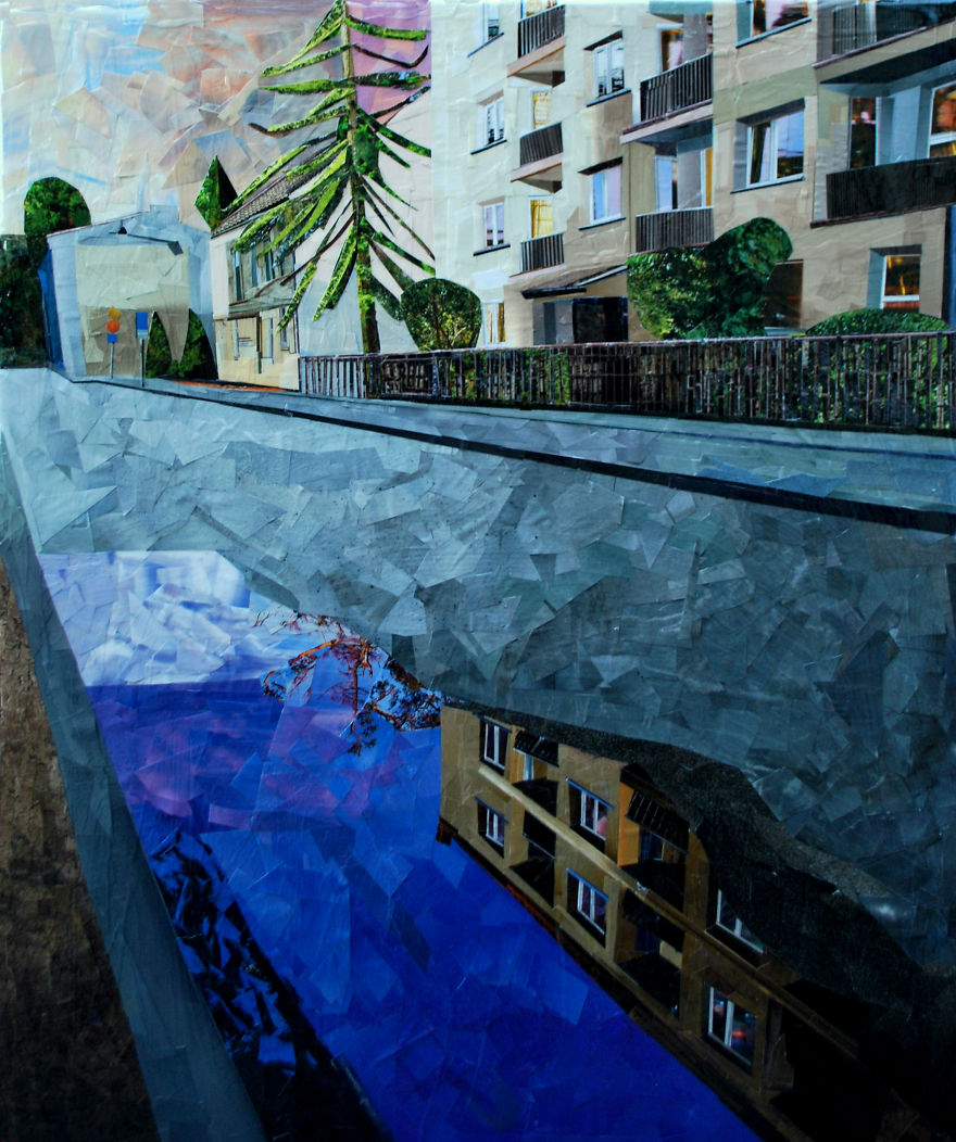 "Reflection", 60x50 cm