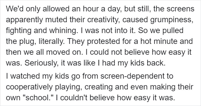 Mom Forbids Her Kids From Using Screens, Seven Months Later They Show The Positive Effects In This Pic Mom Forbids Her Kids From Using Screens, Seven Months Later They Show The Positive Effects In This Pic