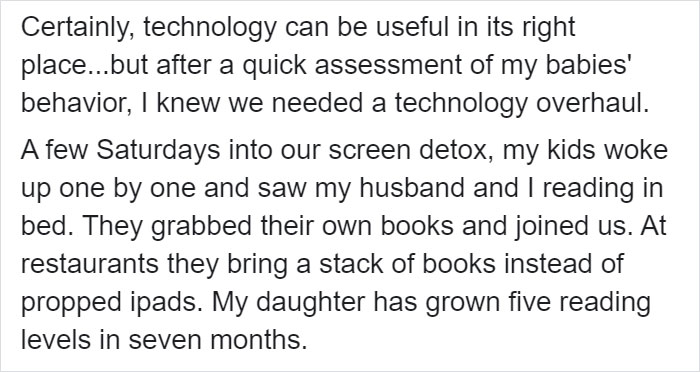 Mom Forbids Her Kids From Using Screens, Seven Months Later They Show The Positive Effects In This Pic Mom Forbids Her Kids From Using Screens, Seven Months Later They Show The Positive Effects In This Pic