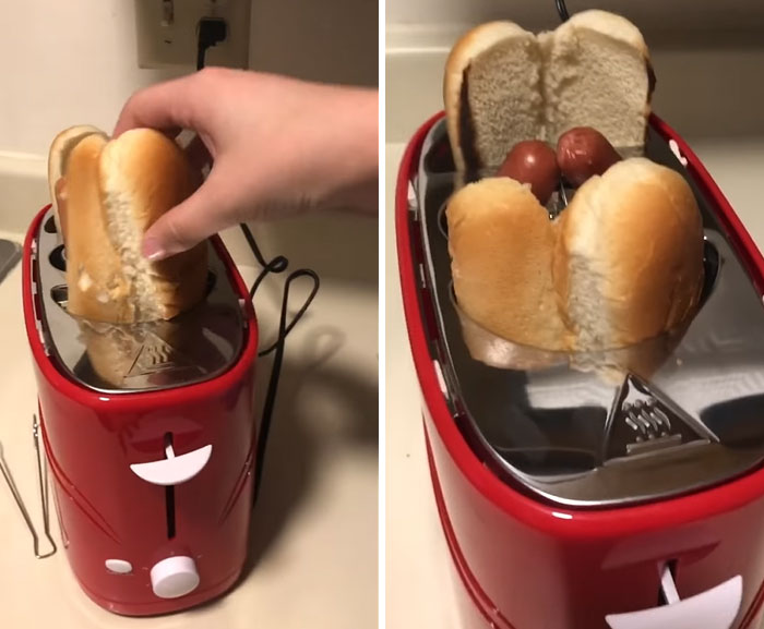 I Think This Counts As A Weird (Amazing) Second Hand Find!! Introducing.... The Hotdog Toaster