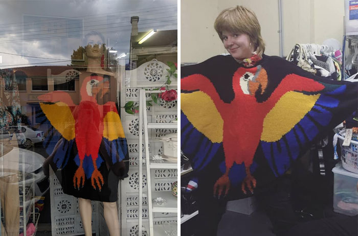 I Work In A Charity Store In Sydney, Australia And This Came In Today. It Is Vintage And Handmade In Adelaide!