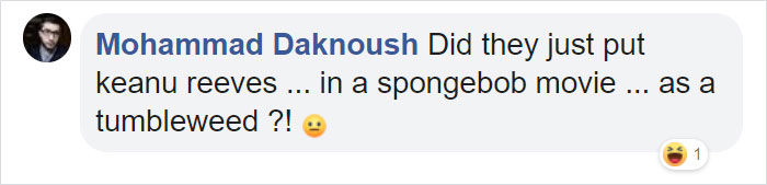 Keanu Reeves Will Play A Wise Tumbleweed In The New Spongebob Squarepants Movie Keanu Reeves Will Play A Wise Tumbleweed In The New Spongebob Squarepants Movie