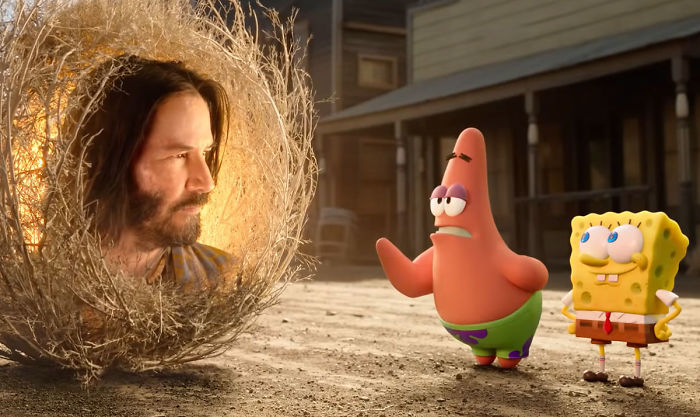 Keanu Reeves Will Play A Wise Tumbleweed In The New Spongebob Squarepants Movie Keanu Reeves Will Play A Wise Tumbleweed In The New Spongebob Squarepants Movie