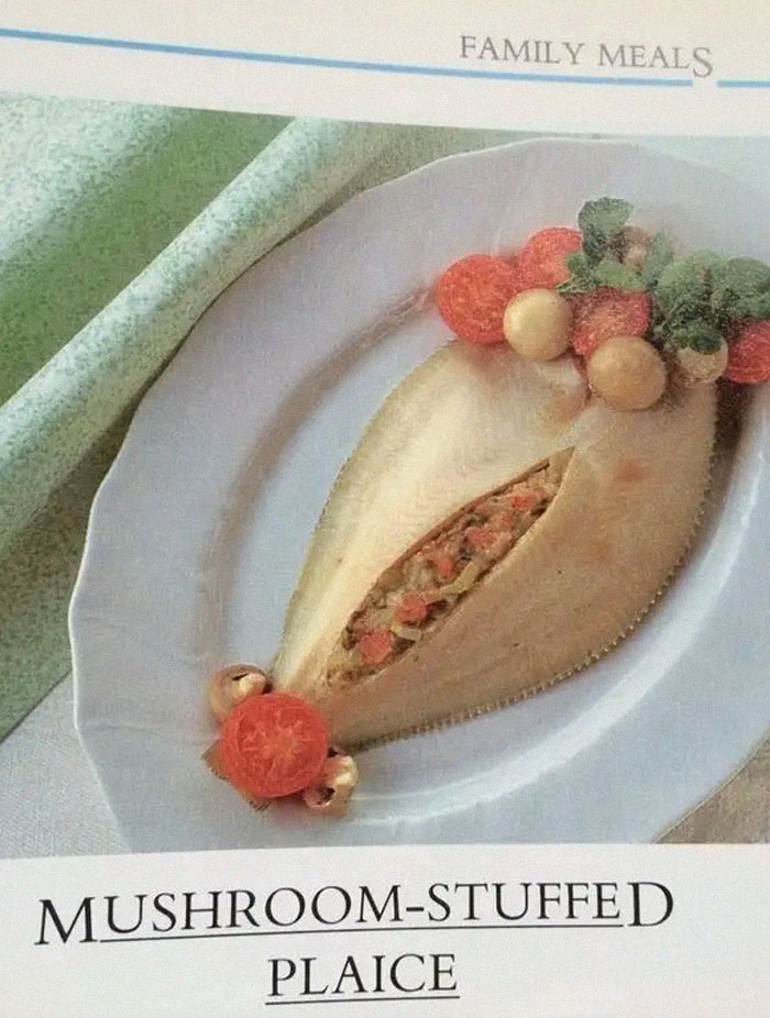 Mushroom Stuffed Plaice