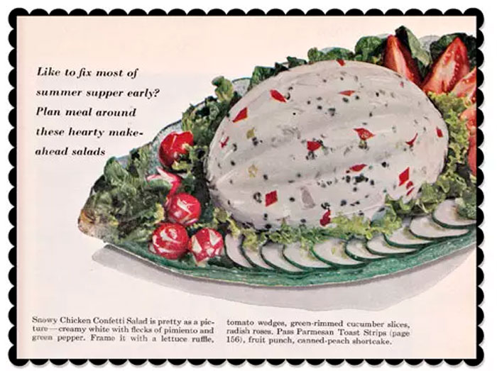 Snowy Chicken Confetti Salad