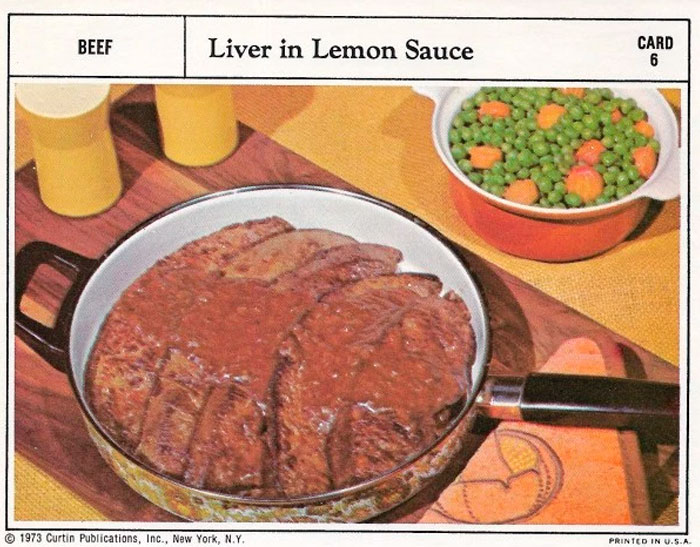 Liver In Lemon Sauce