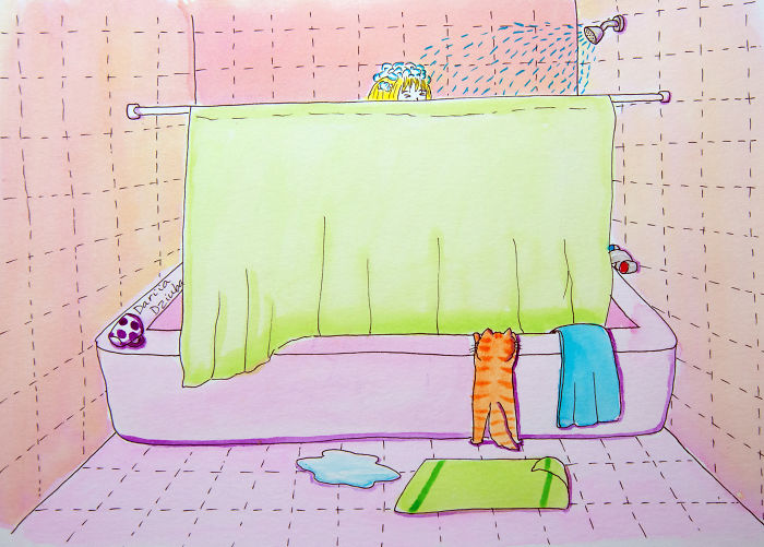 A Shower Alone? Forget It!