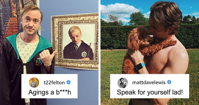 32-Year-Old “Harry Potter” Star Tom Felton Says Aging Sucks, Gets Trolled By His Colleague Matthew Lewis