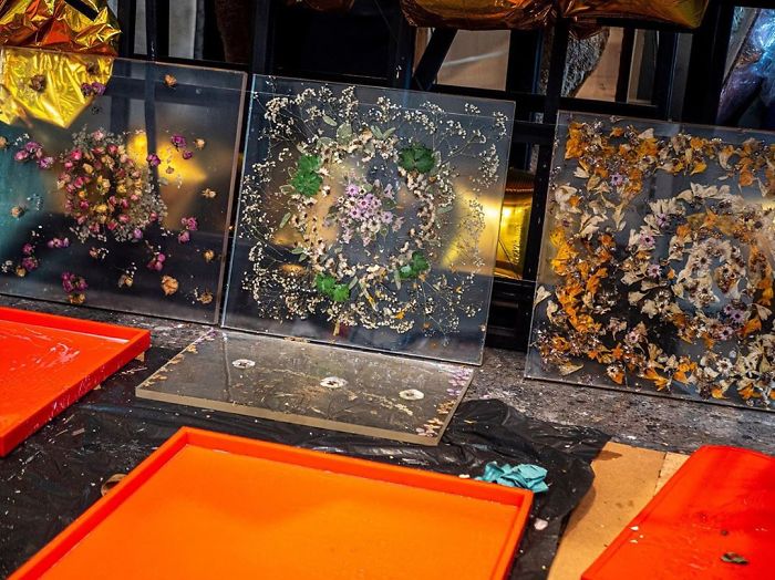 Polish Artist Turns An Ordinary Tram Stop Into A Beautiful Flower Museum