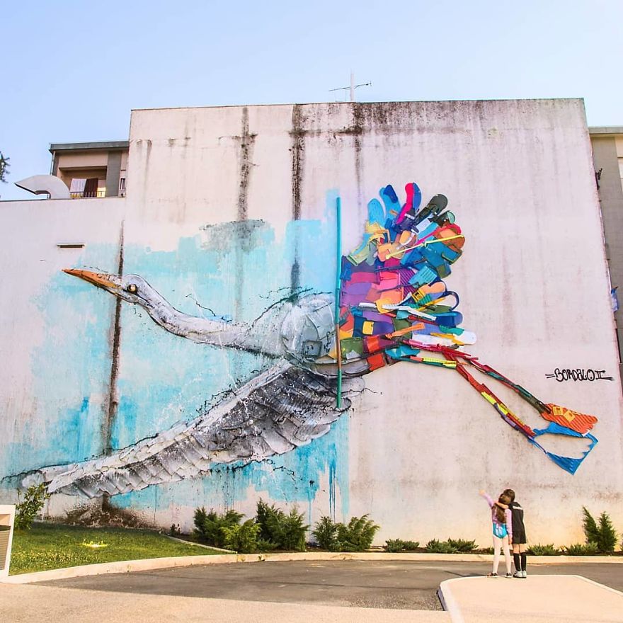 Trash Animals Sculpture