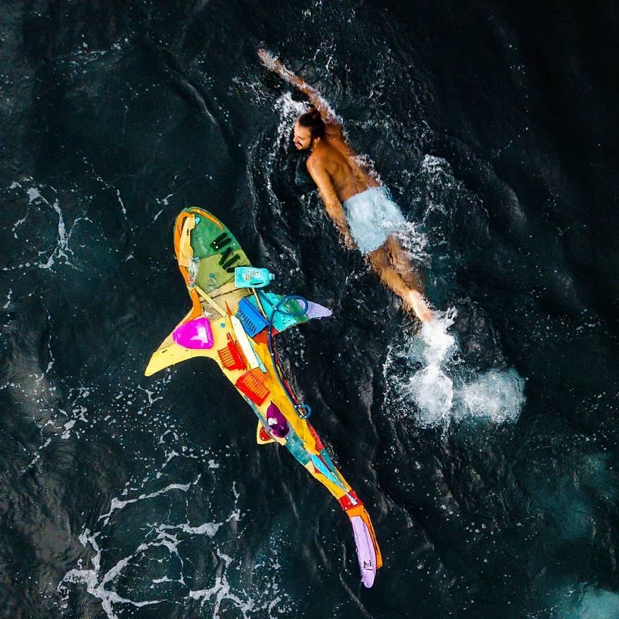 Trash Animals Sculpture