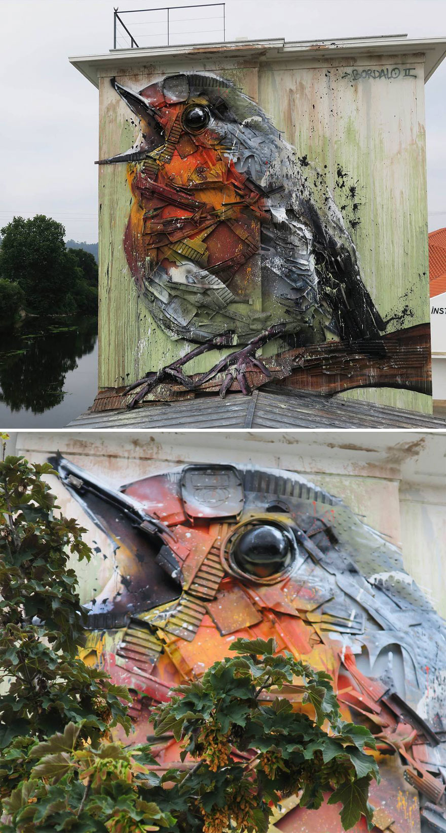 Trash Animals Sculpture