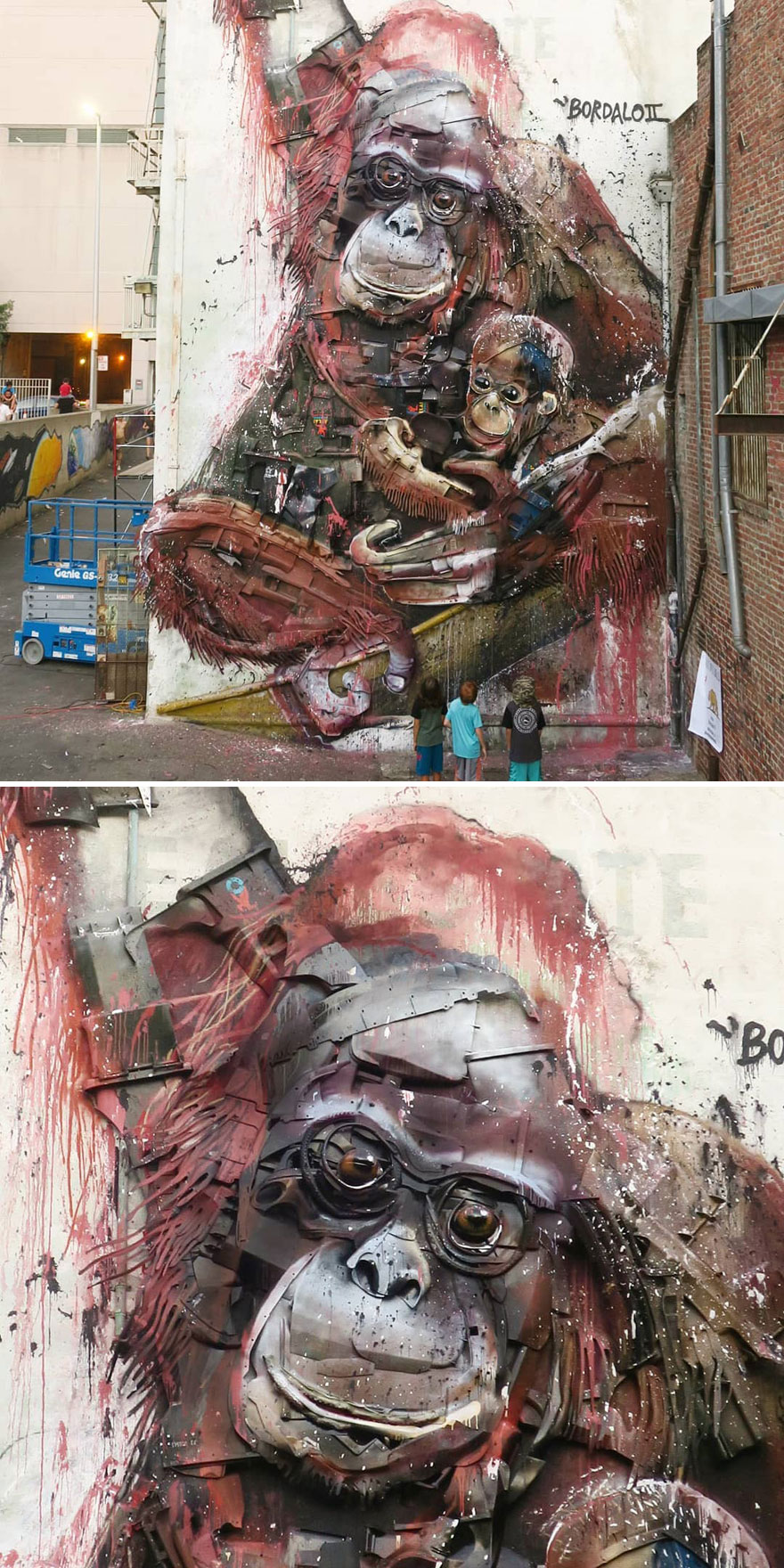 Trash Animals Sculpture