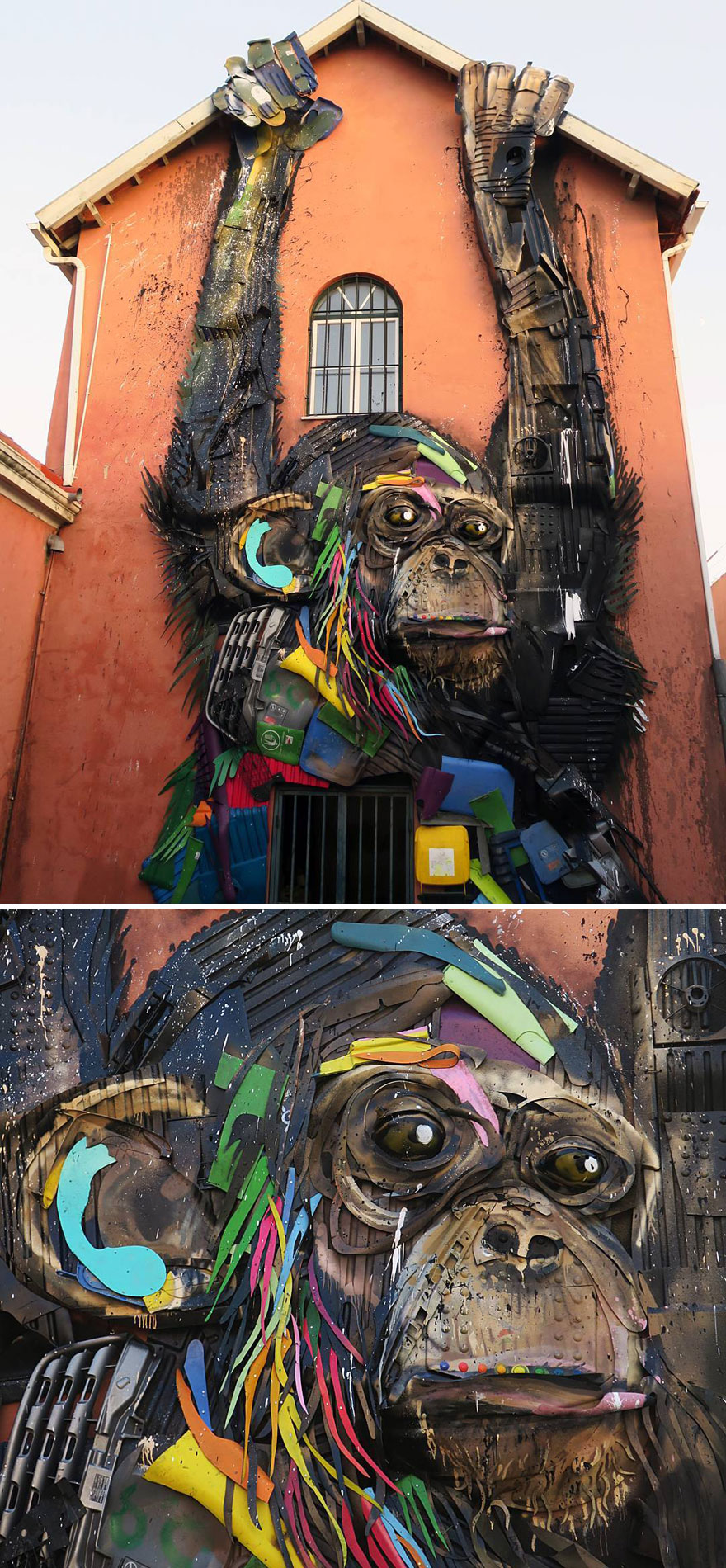 Trash Animals Sculpture