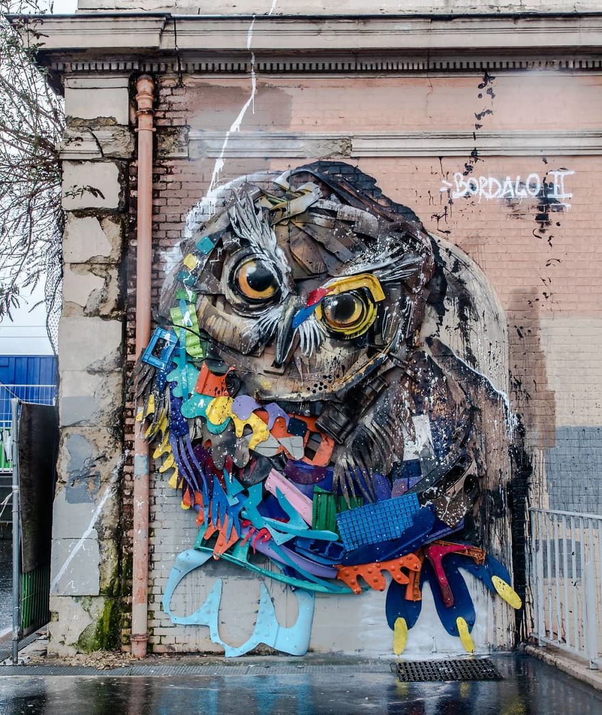 Trash Animals Sculpture