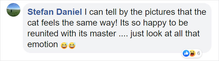 Trucker Bursts Into Tears After Reuniting With His Lost Travel Buddy-Cat After Months Of Searching