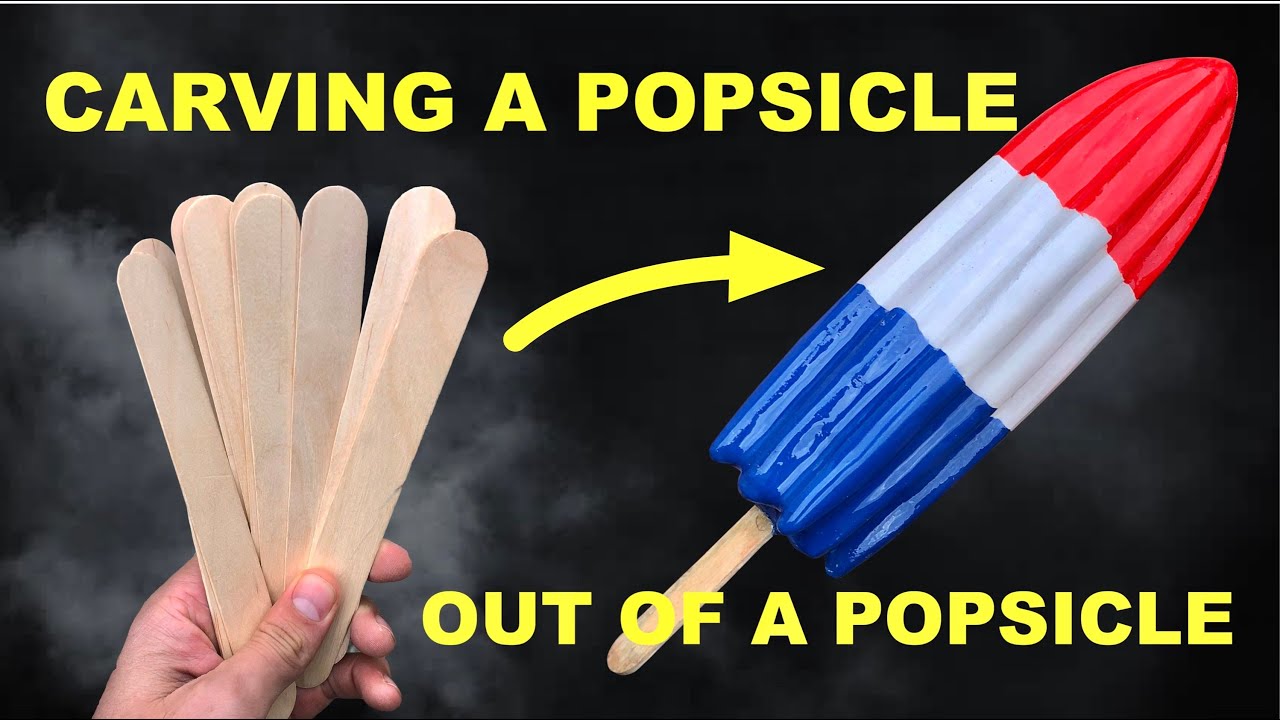 I Carved A Hyper-Realistic Popsicle That Will Fool You!