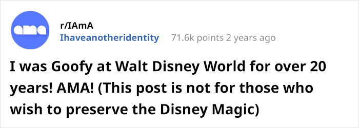 Man Who Has Been Goofy At Disney World For 20 Years Shares The Most Magical Moment Of His Career Man Who Has Been Goofy At Disney World For 20 Years Shares The Most Magical Moment Of His Career