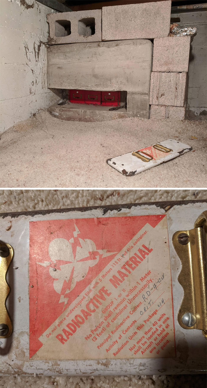 Found In A Crawlspace Of A House From The 80's Next To 3 Red Boxes Encased In Concrete. What Is This Thing?