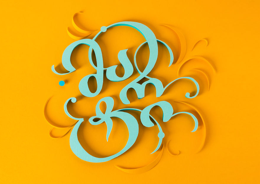 It Took Me 3 Years To Make 18 Lettering Compositions On Paper To Create A Unique International Calendar