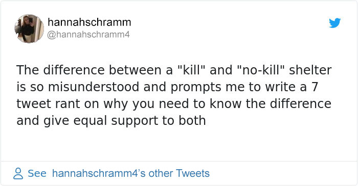 This Girl Explained The Difference Between A ‘Kill’ And ‘No-Kill’ Animal Shelter And It’s Eye-Opening This Girl Explained The Difference Between A ‘Kill’ And ‘No-Kill’ Animal Shelter And It’s Eye-Opening