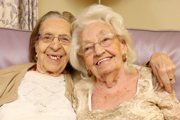 These Best Friends Of 78 Years Just Moved Into The Same Care Home And They're Up To No Good