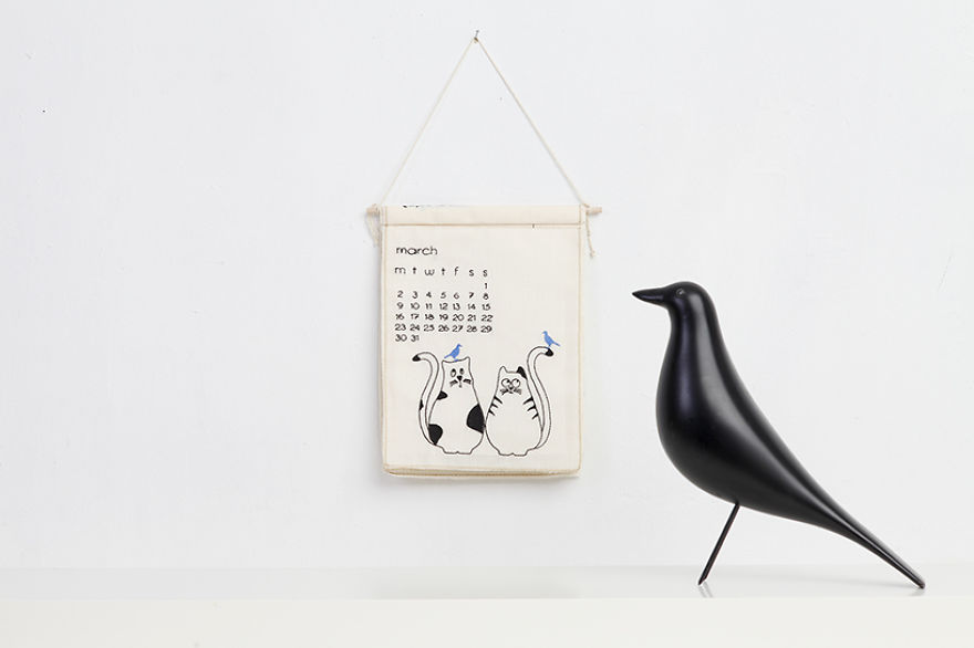 I Embroider The Days Of These Calendars To Warm Your Soul I Embroider The Days Of These Calendars To Warm Your Soul