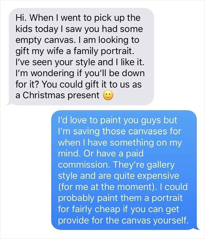 Man Doesn't Want To Pay This Babysitter, So She Shares Their Private Conversation In A Shaming Group Man Doesn't Want To Pay This Babysitter, So She Shares Their Private Conversation In A Shaming Group