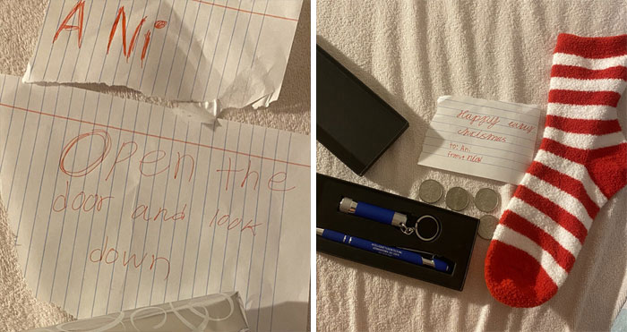 Little Brother Starts Slipping Notes To Sister Who’s Crying In The Bathroom And She Shares Them Online