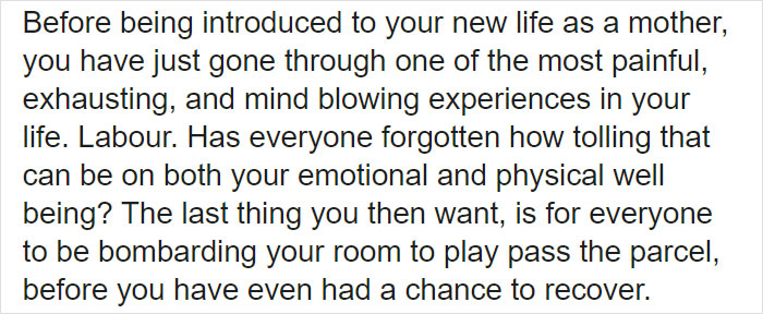 Mom's Viral Post Shows You Shouldn't Visit Someone Who Just Gave Birth Mom's Viral Post Shows You Shouldn't Visit Someone Who Just Gave Birth