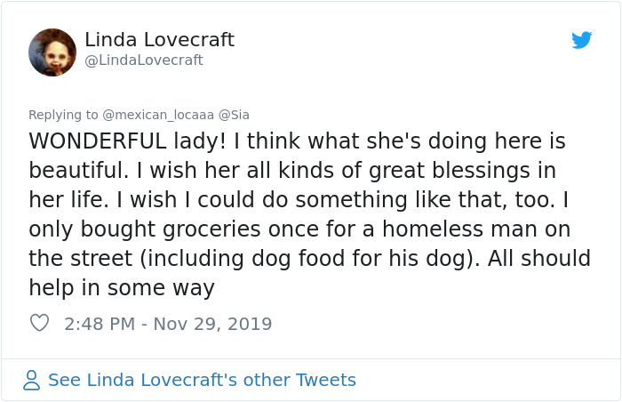 One Woman Paid Everyone's Bills At Walmart Claiming She Won A Lottery, Turns Out It Was Sia One Woman Paid Everyone's Bills At Walmart Claiming She Won A Lottery, Turns Out It Was Sia