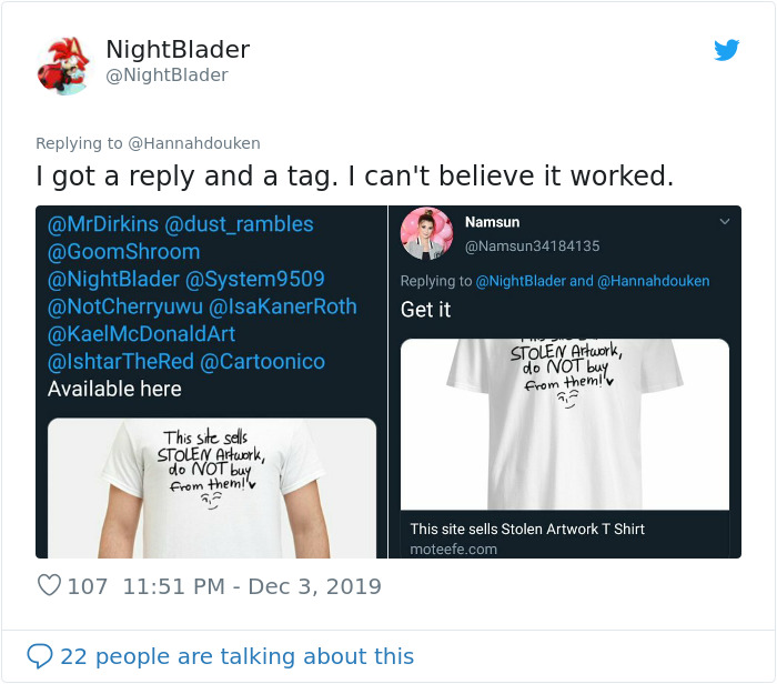 People Astounded To Learn How A Bot Is Stealing Everyone's Art On Twitter, Decide To Trick It Into Getting A Lawsuit