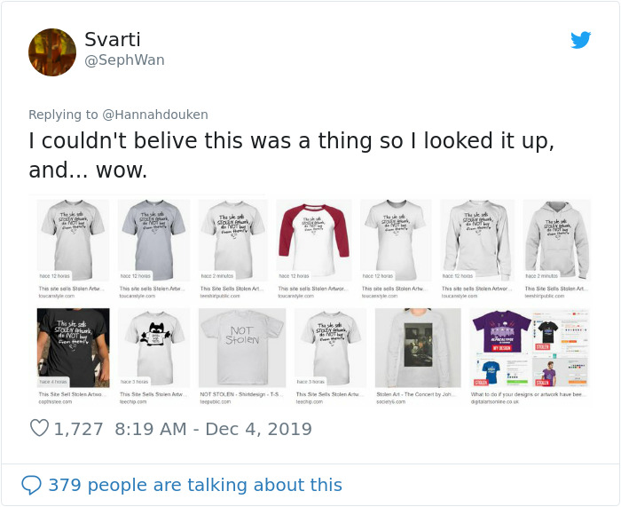 People Astounded To Learn How A Bot Is Stealing Everyone's Art On Twitter, Decide To Trick It Into Getting A Lawsuit People Astounded To Learn How A Bot Is Stealing Everyone's Art On Twitter, Decide To Trick It Into Getting A Lawsuit