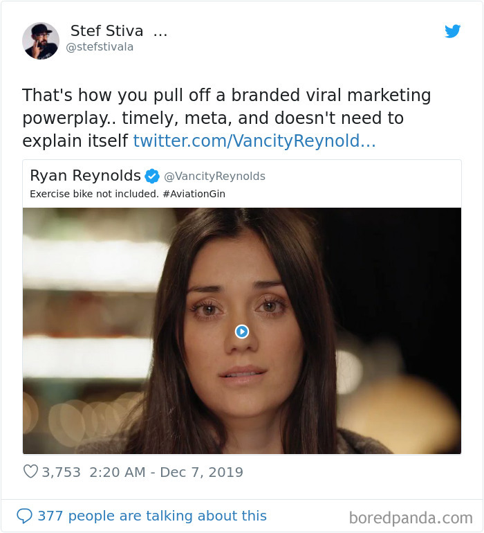 Ryan Reynolds Responds To Peloton Ad With A Hilarious ‘Sequel’ Featuring The Same Actress Ryan Reynolds Responds To Peloton Ad With A Hilarious ‘Sequel’ Featuring The Same Actress