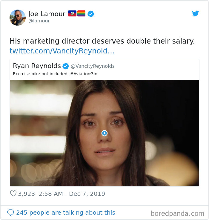 Ryan Reynolds Responds To Peloton Ad With A Hilarious ‘Sequel’ Featuring The Same Actress Ryan Reynolds Responds To Peloton Ad With A Hilarious ‘Sequel’ Featuring The Same Actress