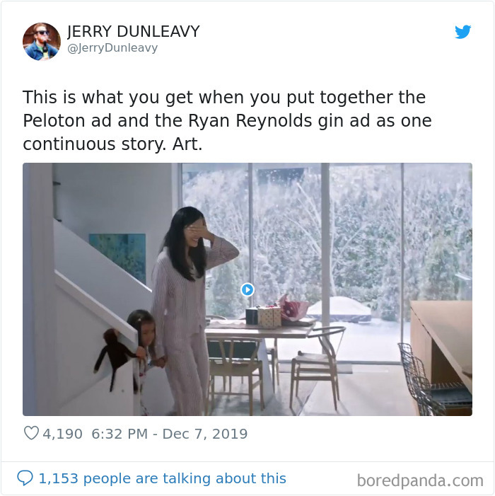 Ryan Reynolds Responds To Peloton Ad With A Hilarious ‘Sequel’ Featuring The Same Actress