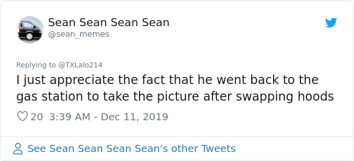 Guy With Mismatched Colored Truck Hood Posts An Ad, People Can't Believe His Luck When Another Driver Replies Guy With Mismatched Colored Truck Hood Posts An Ad, People Can't Believe His Luck When Another Driver Replies