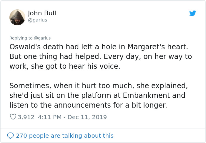 This Powerful Love And Loss Story On The London Underground Is Going Viral On Twitter