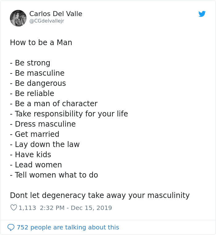People Destroy Guy's Sexist Lists On How To Be A Man vs. How To Be A Woman