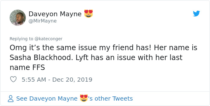 People With 'Offensive' Real Names Get Messages From Lyft Saying They Break 'Guidelines' People With 'Offensive' Real Names Get Messages From Lyft Saying They Break 'Guidelines'