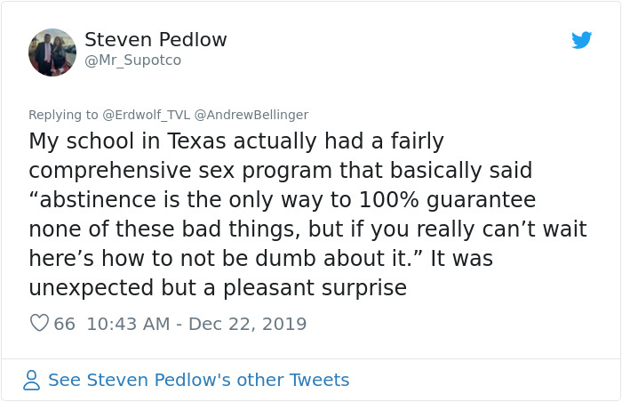 People Are Ridiculing Sex Ed In The USA After One Person Shares How He Had To Sign A Virginity Card That Was Also A Pizza Coupon