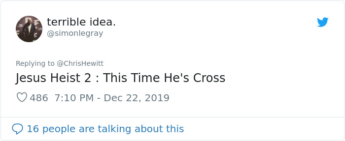 'Jesus Christ' Autocorrect Fail Inspires Hilarious Film Ideas