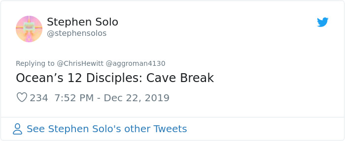 'Jesus Christ' Autocorrect Fail Inspires Hilarious Film Ideas