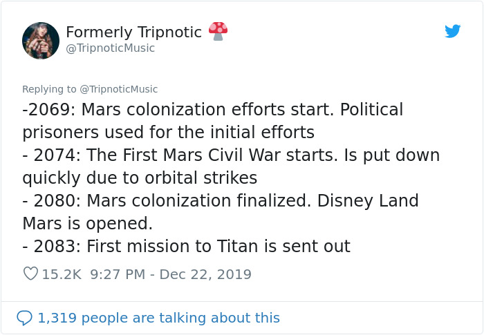 Guy Hilariously Predicts Disney’s Future By Writing A Timeline From 1995 To 2100 Guy Hilariously Predicts Disney’s Future By Writing A Timeline From 1995 To 2100