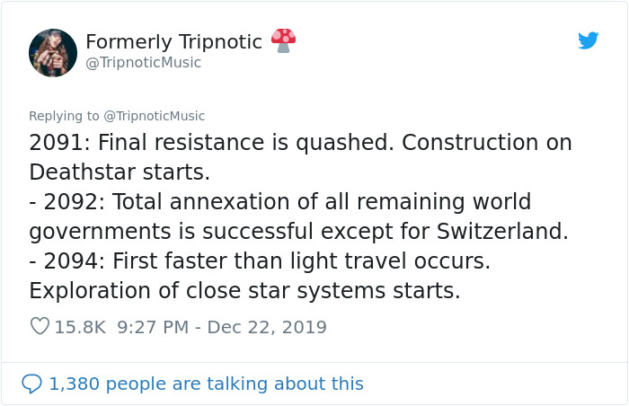 Guy Hilariously Predicts Disney’s Future By Writing A Timeline From 1995 To 2100 Guy Hilariously Predicts Disney’s Future By Writing A Timeline From 1995 To 2100